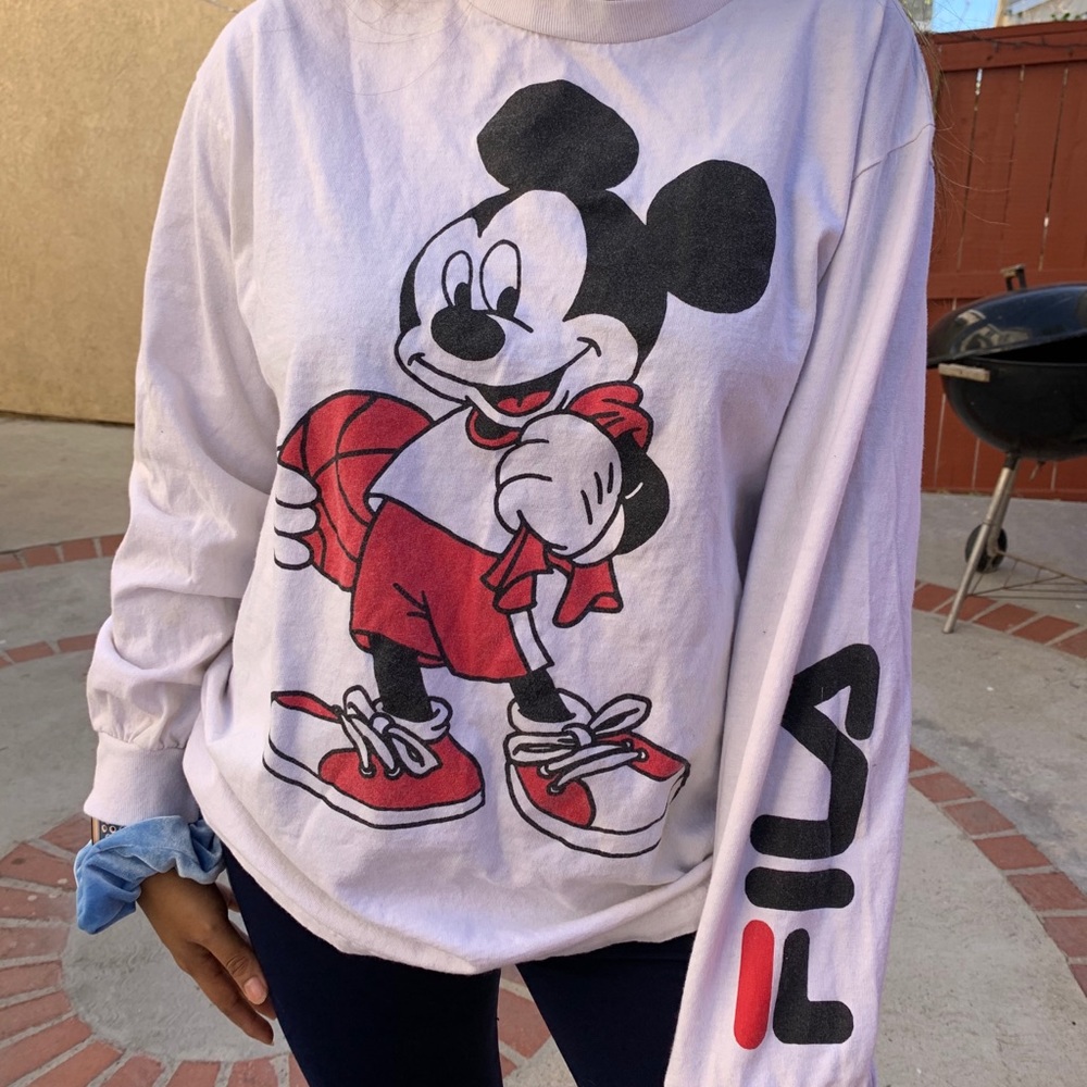 Disney Fila shirt